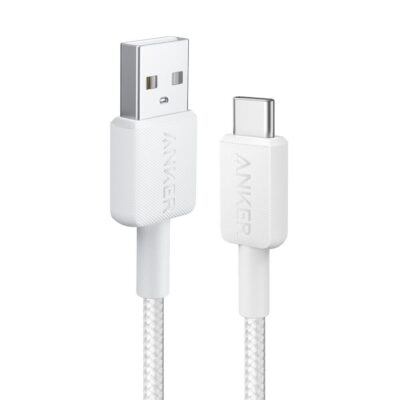 Anker 322 USB-A auf USB-C Kabel 90cm, Weiß