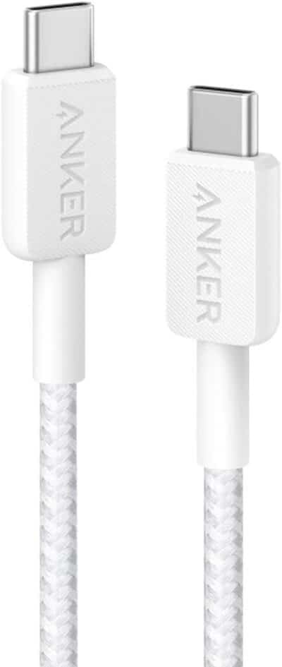 Anker USB C - USB C Weiß